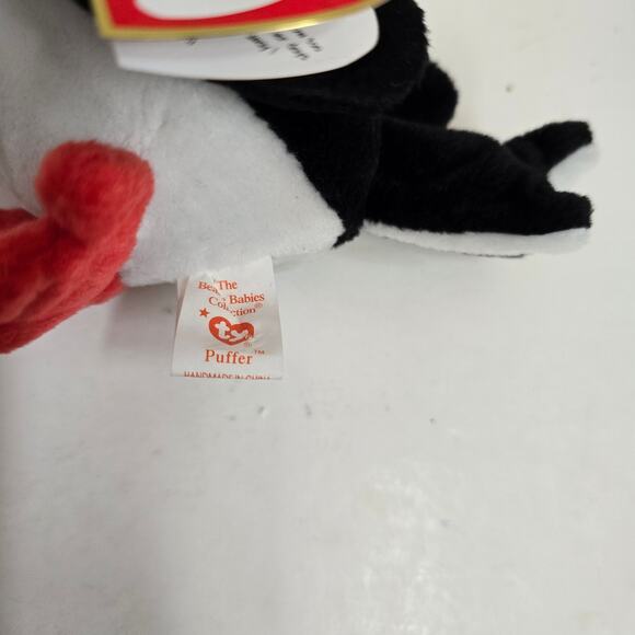 Vintage 1997 Puffer Penguin Ty Beanie Baby - Picture 4 of 5